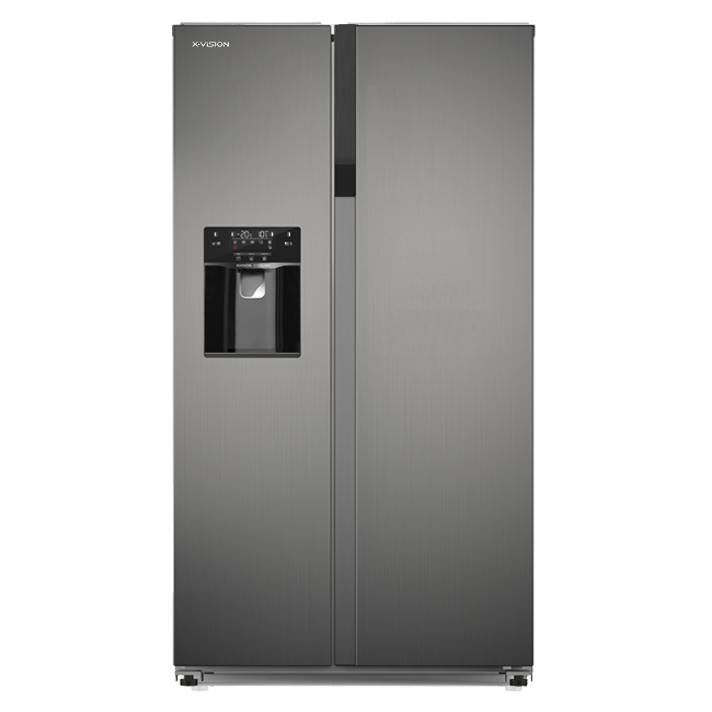 یخچال‌ فریزر سایدبای‌ساید اتوماتیک ایکس‌ویژن مدل HS600
